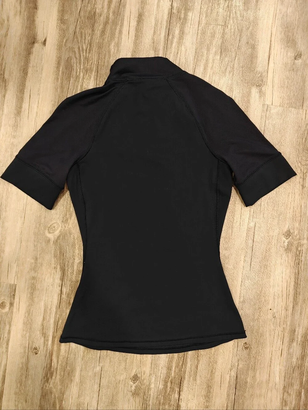 Lululemon Nulux Half-Zip Golf Short-Sleeve Shirt True Navy Size 2